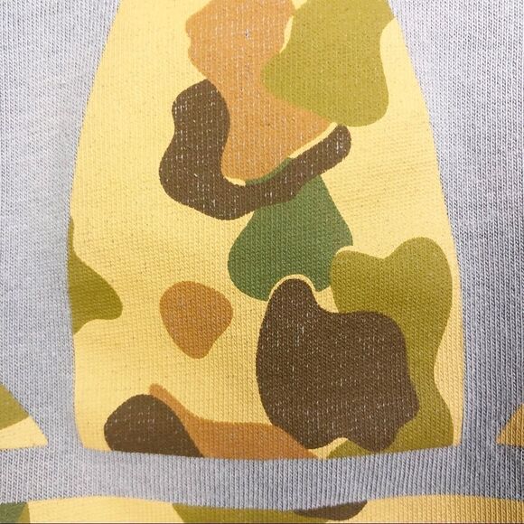 ADIDAS | Camo Logo Gray Short Sleeve Tee X-Large - Picture 5 of 8